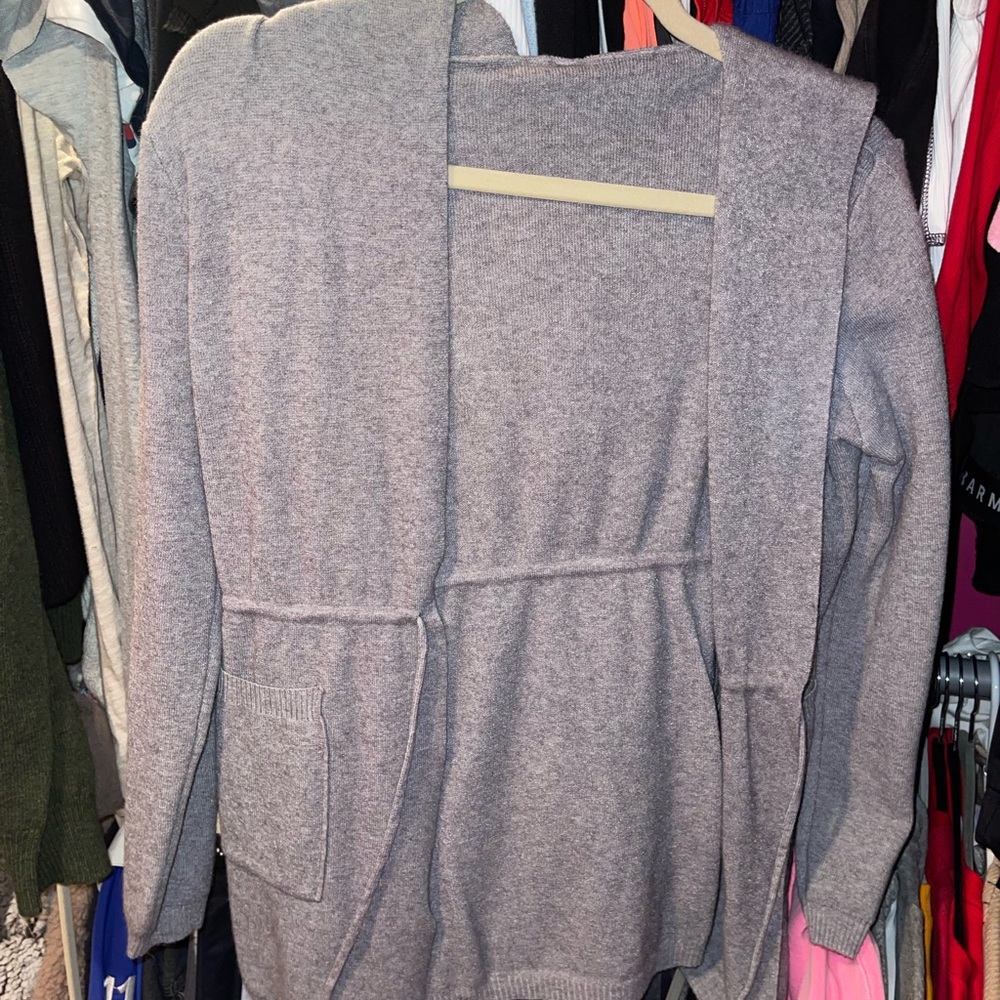Gray unbranded cardigan sweater so soft